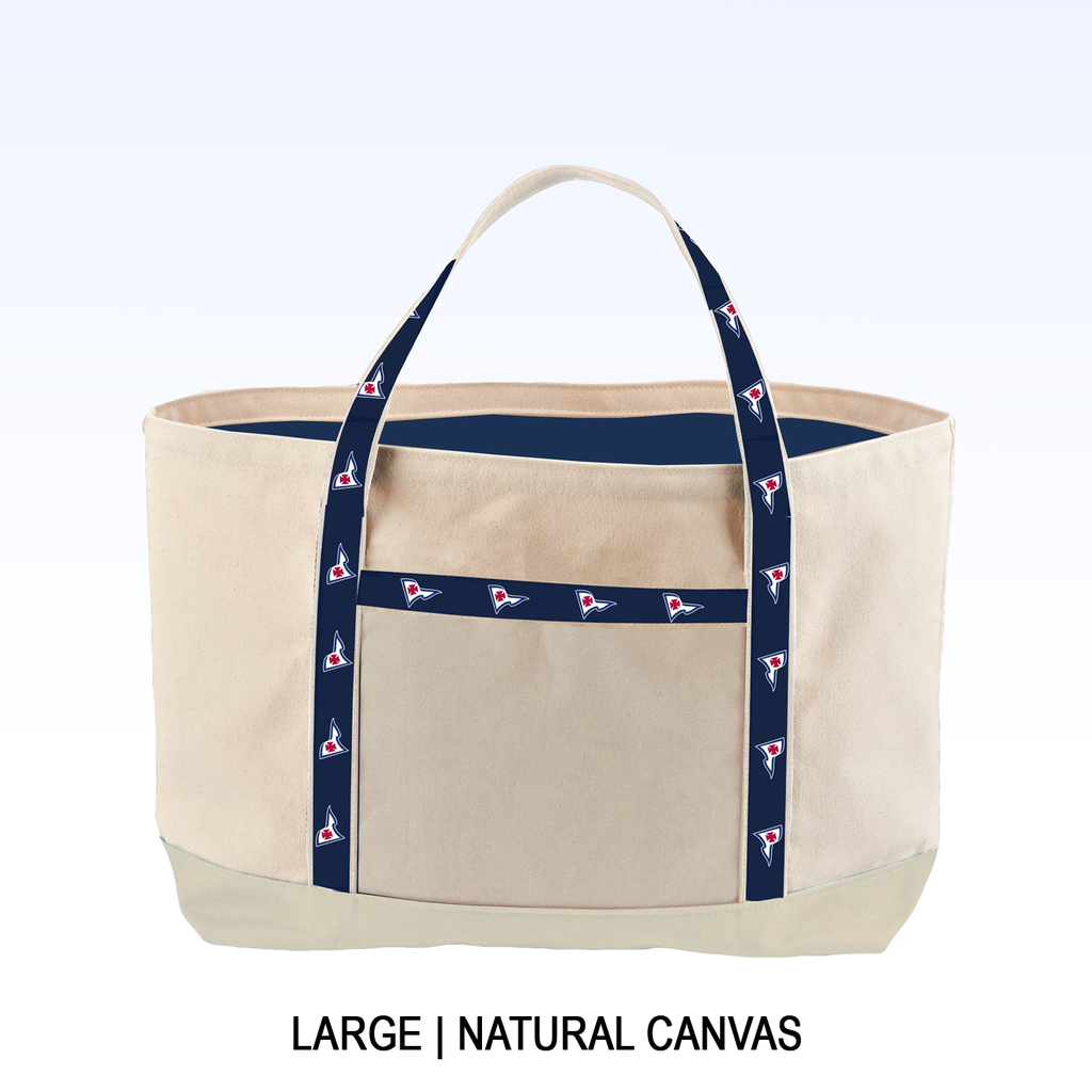 RIBBON TOTE BAGS - LINED